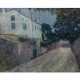 Street Scene by Adolphe Feder - Jewish Art Oil Painting Gallery