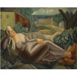 Pastorale by Adolphe Feder - Jewish Art Oil Painting Gallery