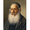 Portrait of a Rabbi II by Isidor Kaufmann - Jewish Art Oil...