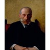 Portrait of Isidor Gewitsch by Isidor Kaufmann - Jewish Art Oil Painting Gallery