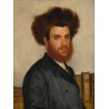 The Kabbalist by Isidor Kaufmann - Jewish Art Oil Painting Gallery