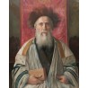 Portrait of a Rabbi by Isidor Kaufmann - Jewish Art Oil Painting Gallery