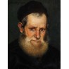 A Rabbi by Isidor Kaufmann - Jewish Art Oil Painting Gallery