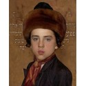 Portrait of a Jewish Boy by Isidor Kaufmann - Jewish Art Oil...
