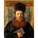 Portrait of a Rabbi III by Isidor Kaufmann - Jewish Art Oil...