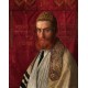 Portrait of a Rabbi Wearing a Kittel and Tallit by Isidor Kaufmann - Jewish Art Oil Painting Gallery
