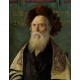 Portrait of a Rabbi With Fur Hat by Isidor Kaufmann - Jewish Art Oil Painting Gallery