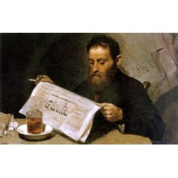 Jewish Artisan, 1914 by Yehuda Pen - Jewish Art Oil Painting Gallery