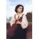 Seule au Monde by William Adolphe Bouguereau - Art gallery oil painting reproductions