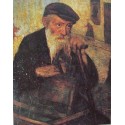 Jewish Glassworker, 1925 by Yehuda Pen - Jewish Art Oil Painting...