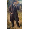 Jewish Matchmaker, 1926 by Yehuda Pen - Jewish Art Oil Painting...