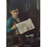 Jewish Shoemaker, 1925 by Yehuda Pen - Jewish Art Oil Painting Gallery
