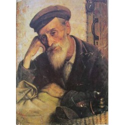 Jewish Shop keeper by Yehuda Pen - Jewish Art Oil Painting Gallery