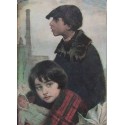 Refugee, 1914 by Yehuda Pen - Jewish Art Oil Painting Gallery