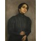 Portrait Marni Feldmanowej by Samuel Hirszenberg- Jewish Art Oil Painting Gallery