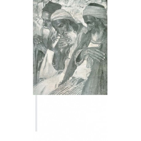 Near the Wailing Wall by Samuel Hirszenberg- Jewish Art Oil...