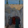 On the Way to the Western Wall, 1908 by Samuel Hirszenberg- Jewish...