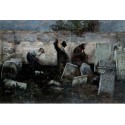 The Jewish Cemetery 1892 - Hirszenberg Jewish Artwork