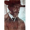 Self Portrait by Samuel Hirszenberg- Jewish Art Oil Painting Gallery