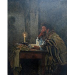 The Last Prayer by Samuel Hirszenberg- Jewish Art Oil Painting Gallery