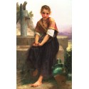 The Broken Pitcher 1891 by  William Adolphe Bouguereau - Art...
