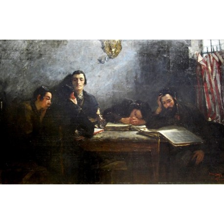 Talmudist by Samuel Hirszenberg- Jewish Art Oil Painting Gallery