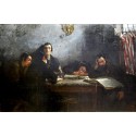 Talmudist by Samuel Hirszenberg- Jewish Art Oil Painting Gallery