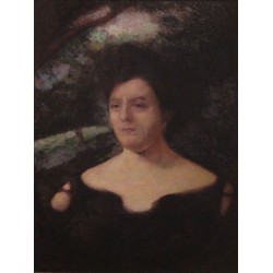 Wife of the Artist Glitzenstein by Samuel Hirszenberg- Jewish Art...