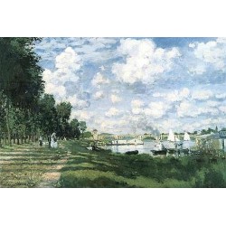 Bassin d' Argenteuil by Claude Oscar Monet - Art gallery oil...