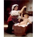 The Bunch Of Grapes1868 by  William Adolphe Bouguereau - Art...