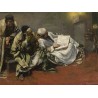 Yom Kippur by Leopold Pilichowski - Jewish Art Oil Painting Gallery