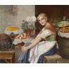 Fresh Fruit by Josef  Johann Suss - Jewish Art Oil Painting Gallery
