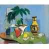Still Life with Yellow Vase, 1943 by Rudolf Levy - Jewish Art Oil...