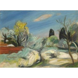 Sudfranzosische Landschaft by Rudolf Levy - Jewish Art Oil...