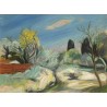 Sudfranzosische Landschaft by Rudolf Levy - Jewish Art Oil Painting Gallery