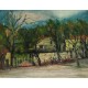 Sudliche Landscape by Rudolf Levy - Jewish Art Oil Painting Gallery