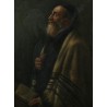 Portrait of a Rabbi by Maurycy Gottlieb- Jewish Art Oil Painting Gallery