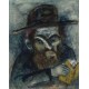 Orthodox Jew by Issachar Ber Ryback Jewish Art Oil Painting Gallery