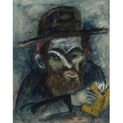 Orthodox Jew by Issachar Ber Ryback Jewish Art Oil Painting Gallery