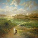  Jerusalem | Jewish Art Oil Painting 