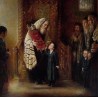  Kissing the Torah | Jewish Art Oil Painting