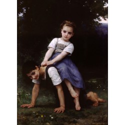 The Horseback Ride 1884 by William Adolphe Bouguereau - Art...