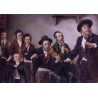 Elena Flerova - Kliezmers | Jewish Art Oil Painting Gallery
