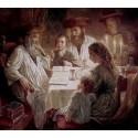 Elena Flerova - Pesach | Jewish Art Oil Painting Gallery