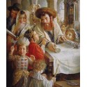 Elena Flerova - Purim | Jewish Art Oil Painting Gallery