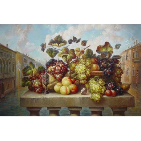 Elena Flerova - Still Life III | Jewish Art Oil Painting Gallery