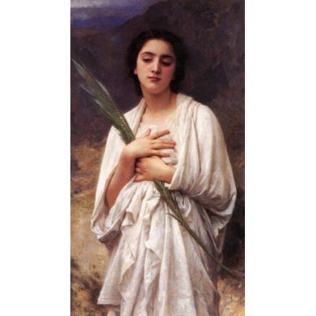 The Palm Leaf  by  William Adolphe Bouguereau - Art gallery oil...