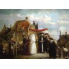 Elena Flerova - The Chupah | Jewish Art Oil Painting Gallery