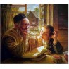 Elena Flerova - Making a Point I | Jewish Art Oil Painting Gallery
