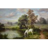 Elena Flerova - Landscape | Jewish Art Oil Painting Gallery